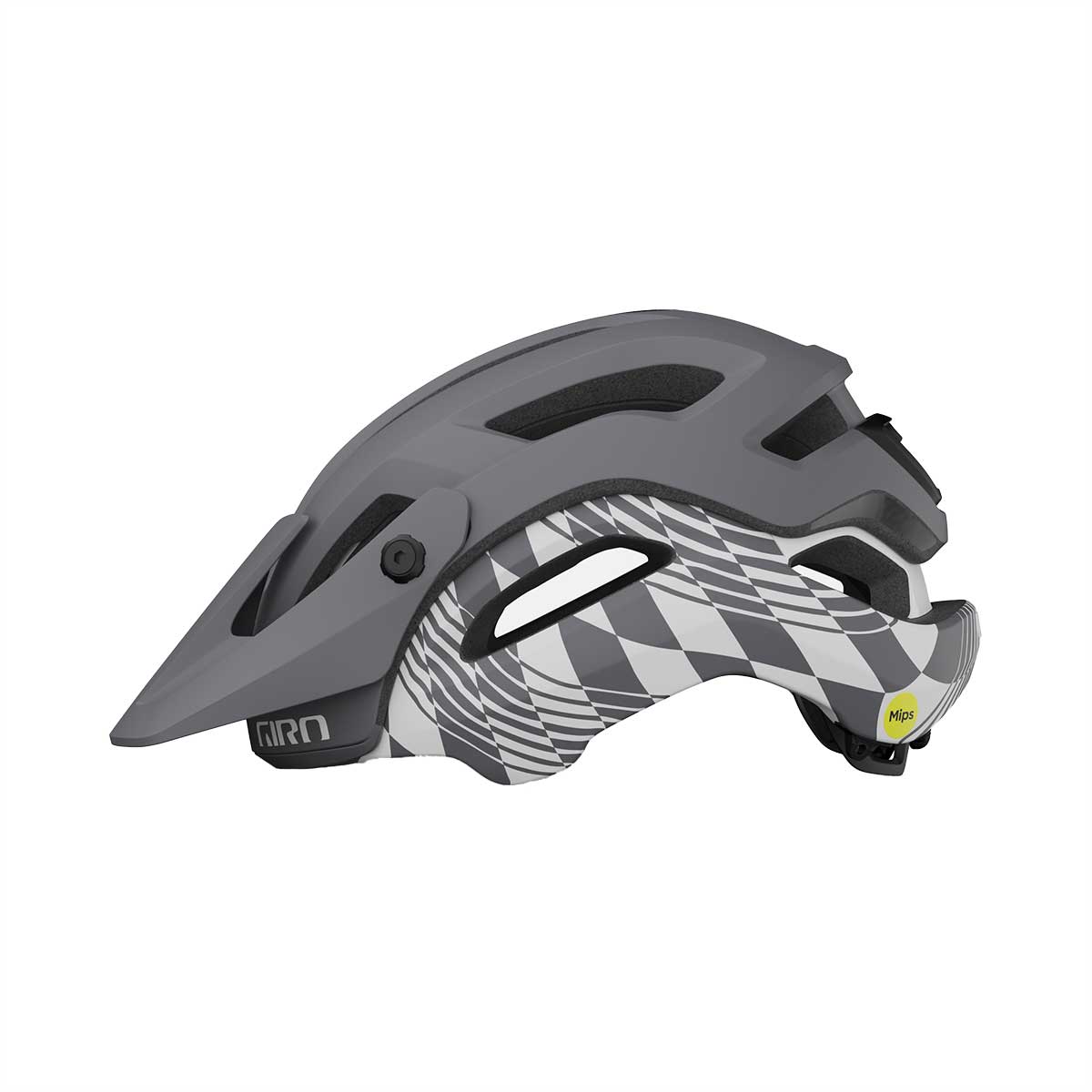 Giro Manifest Spherical Helmet in Matte Charcoal Rush